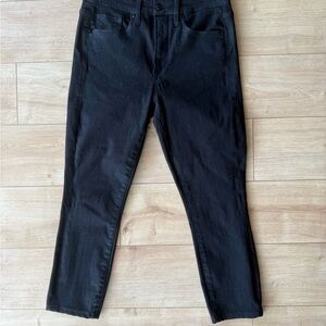 Good American Good Legs Black Skinny Jeans Size 8/29 Excellent